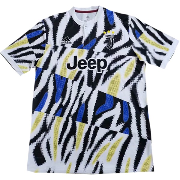 Thailandia Maglia Juventus Speciale 21/22 Giallo Blu